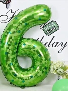 Mind-Craft Multi Foil Balloon - Party Decorations